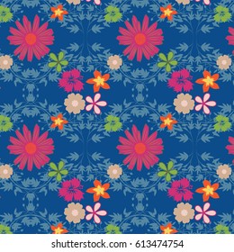 flower background. pattern vector