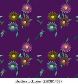 Fondo de flores, patrón de fondo, Arte vectorial, patrón de flores, textura de la hoja, naturaleza de fondos, patrón de pétalos, diseño floral, fondo de hojas, patrones florales, Vector abstracto