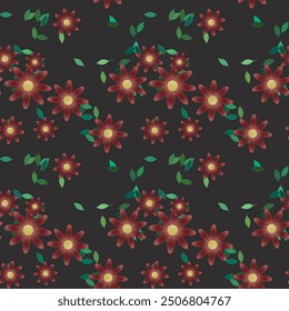 Flower background, pattern vector, flower pattern, flowers bouquet, vector design, leaf pattern, leaf isolated, vector flowers, seamless texture, ornament pattern, seamless wallpaper