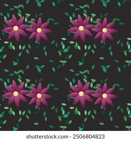 Fondo de flores, patrón de fondo, Vector de fondo, Vectores de flores, fondo abstracto, diseño de Vector, patrón de flores, diseño de patrón, Vector de hoja, hojas aisladas, patrón floral