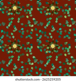 Flower background, petals background, leafs vector, vector backgrounds, leaf silhouette, vector design, seamless texture, floral seamless pattern, backgrounds nature, petals pattern