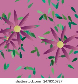 Fondo de flores, fondo de pétalos, patrón floral sin costuras, Vectores de flores, patrón de flores, patrón de pétalos, Vector floral, patrón de Vector, acuarela de flores, Vector abstracto