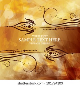 Flower Background with place for your text