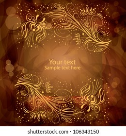 Flower Background with place for your text