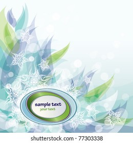 Flower Background with place for your text