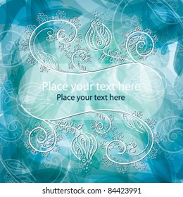 Flower Background with place for your text