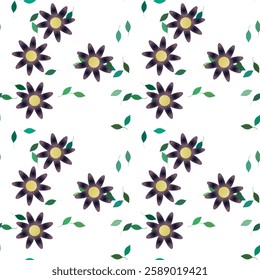 Flower background, seamless floral pattern, vector abstract, pattern vector, leafs pattern, pattern flowers, abstract background, vector design, flowers spring, floral design