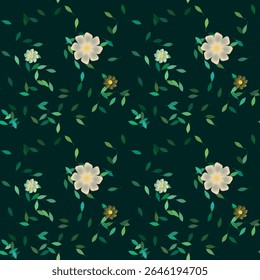 Fundo da flor, padrão floral sem costura, fundos vetoriais, fundo padrão, fundo abstrato, vetor abstrato, fundos da natureza, padrão de folhas, flores padrão, textura sem costura