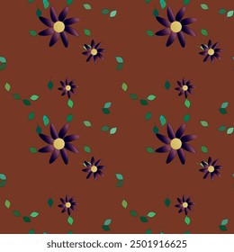 Fondo de flores, patrón transparente, Vector de hojas, diseño de Vector, verano de fondo, patrón ornamental, patrón de pétalos, patrones de flores, ramo de flores, fondos de Vector, fondos de la naturaleza