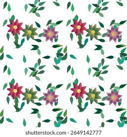 Flower background, seamless pattern, nature backgrounds, flower pattern, floral design, leaf silhouette, background vector, pattern design, flowers spring, vector shapes, ornament vector