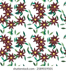 Flower background, seamless pattern, ornament pattern, pattern background, leaf background, flower vector, backgrounds nature, leafs pattern, ornament vector, vector design, floral patterns