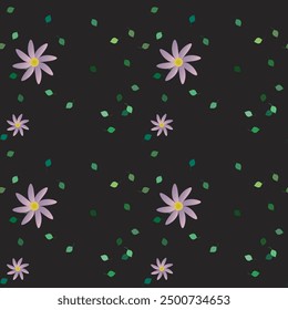 Fondo de la flor, Vector sin fisuras del patrón, patrones florales, diseño floral, fondo floral, fondo de hojas, patrón ornamental, patrón de fondo, Vector de la flor, Vector del ornamento