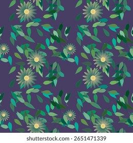 Fundo da flor, padrão sem emenda, formas vetoriais, flores padrão, isolado folha, design vetorial, flores primavera, flores vetor, verão plano de fundo, padrão floral, padrão vetorial