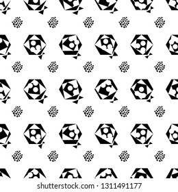 Flower background. Seamless pattern.Vector.