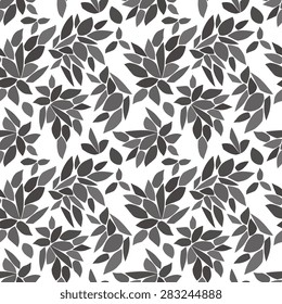 Flower background. Seamless pattern.Vector.