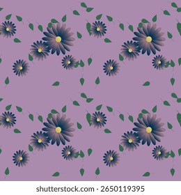 Flower background, seamless texture, flowers vector, vector art, pattern flowers, leafs background, leaf shape, seamless patterns, background summer, background vector, flowers spring
