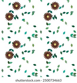 Fondo de la flor, Vector inconsútil, Vector de las flores, patrones florales, patrón de flores, patrón de fondo, fondo de verano, flores aisladas, Fondo de pantalla inconsútil, textura inconsútil