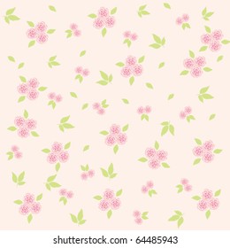 flower background soft pink