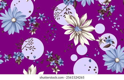 Flower background suitable for home decore and wallpaper purpose

