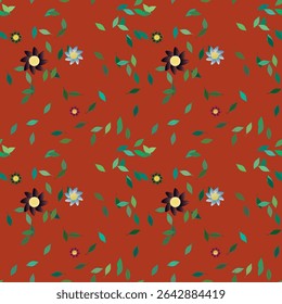 Flower background, background texture, ornament vector, leafs vector, flowers watercolor, leafs background, vector shapes, leaf silhouette, seamless pattern vector, floral design