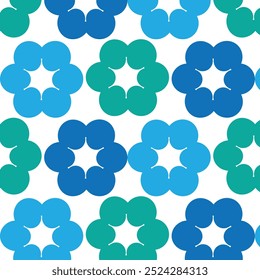 Ein floraler Hintergrund mit drei Farben und Schneeeis in der Mitte fügt einen einfachen, aber eleganten Eindruck hinzu