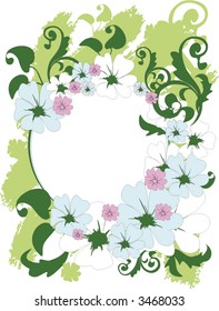 flower background - vector