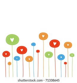 flower background vector