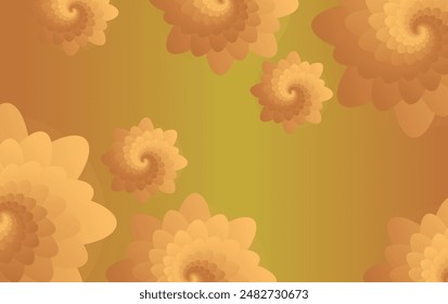 Flower Background Vector Art Illustration Graphics