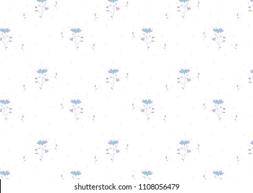 flower background vector for fabric or textile