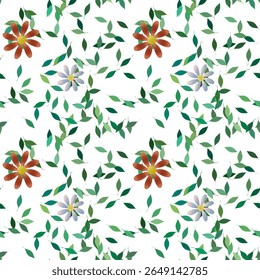 Flower background, vector background, flowers vectors, flowers bouquet, pattern vector, leafs background, ornament vector, background design, flowers pattern, ornamental pattern