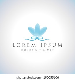 Flower Background - Vector illustration, Graphic Design Editable For Your Design