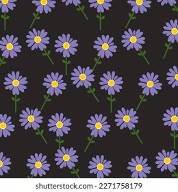 flower background vector illustration template design