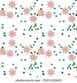 Fondo de flores, fondo de Vector, patrón de pétalos, patrones de flores, Vector de adorno, hojas de Vector, Fondo de pantalla sin costuras, flores de Vector, patrón sin costuras, diseño floral, fondo de pétalos