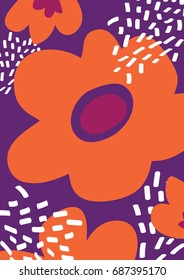 flower background vector/illustration