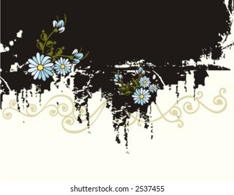 Flower Backgrounds Series. Check my portfolio for much more of this series as well as thousands of similar and other great vector items.