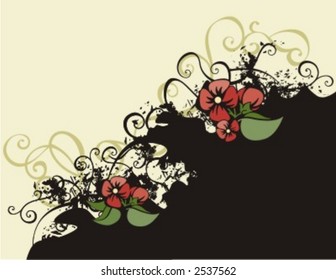 Flower Backgrounds Series. Check my portfolio for much more of this series as well as thousands of similar and other great vector items.