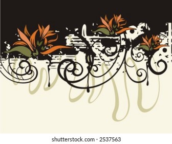 Flower Backgrounds Series. Check my portfolio for much more of this series as well as thousands of similar and other great vector items.