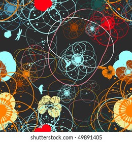 flower background(Seamless Pattern)