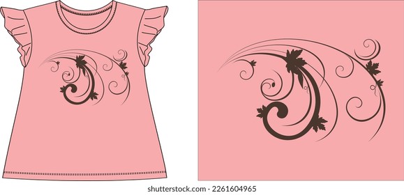 flower bail Graphic Design vector illustration