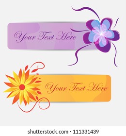 Flower Banner