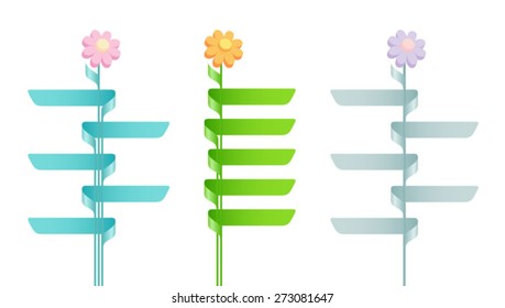 Flower banner