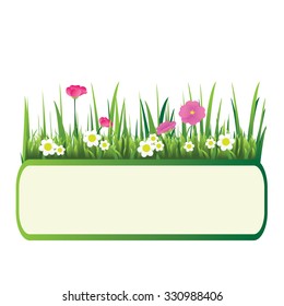 Flower banner