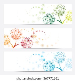  flower banner 