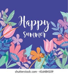 flower banners concept. Vector illustration design