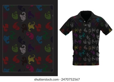 Flower based seamless floral pattern vector design for t-shirt, men, women and Girls dress, Modern and stylish abstract texture exotic design for cloth,  cover, fabric, interior décor