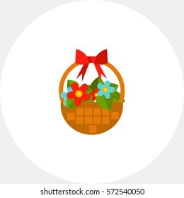 Flower Basket Icon