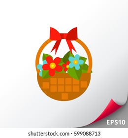 Flower Basket Icon
