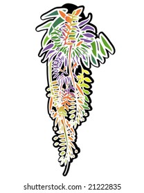 flower Batik Design