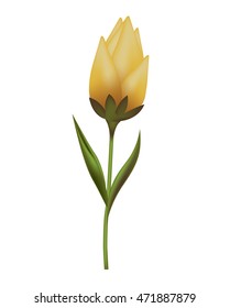 flower beautiful isolated icon vector illustration design