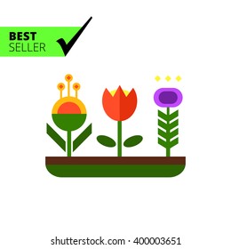 Flower Bed Icon